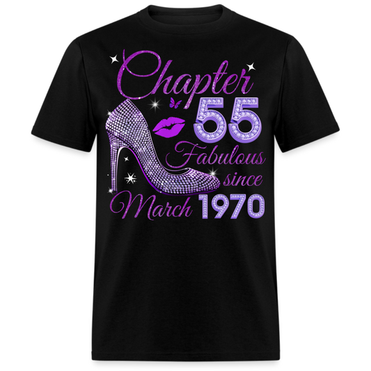 CHAPTER 55 FABULOUS SINCE MARCH 1970 UNISEX SHIRT