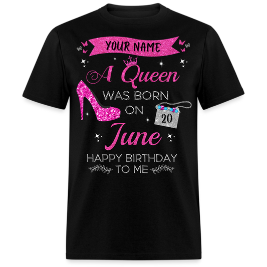 PERSONALIZABLE JUNE QUEEN SHIRT