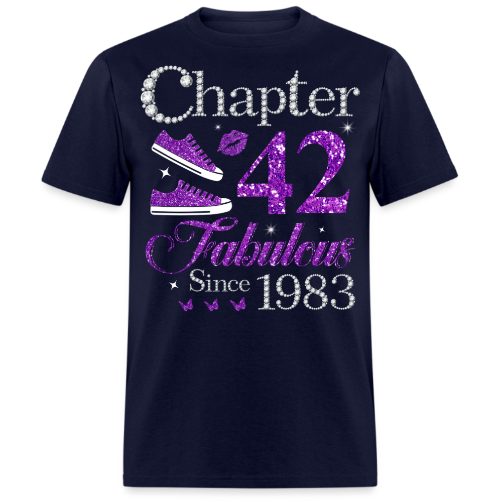 PURPLE CHAPTER 42 FAB SINCE 1983 UNISEX SHIRT