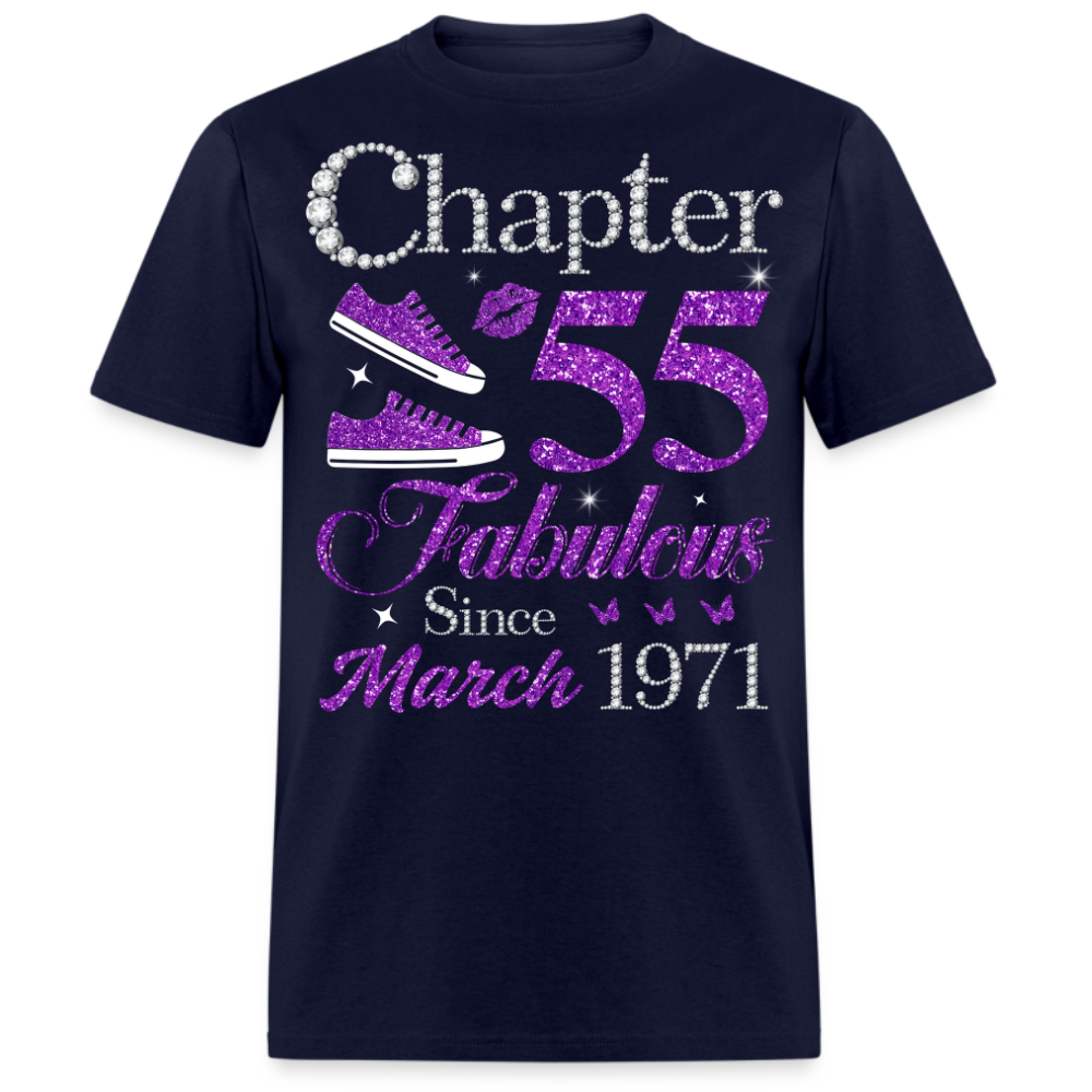 CHAPTER 55 FABULOUS SINCE MARCH 1971 UNISEX SHIRT