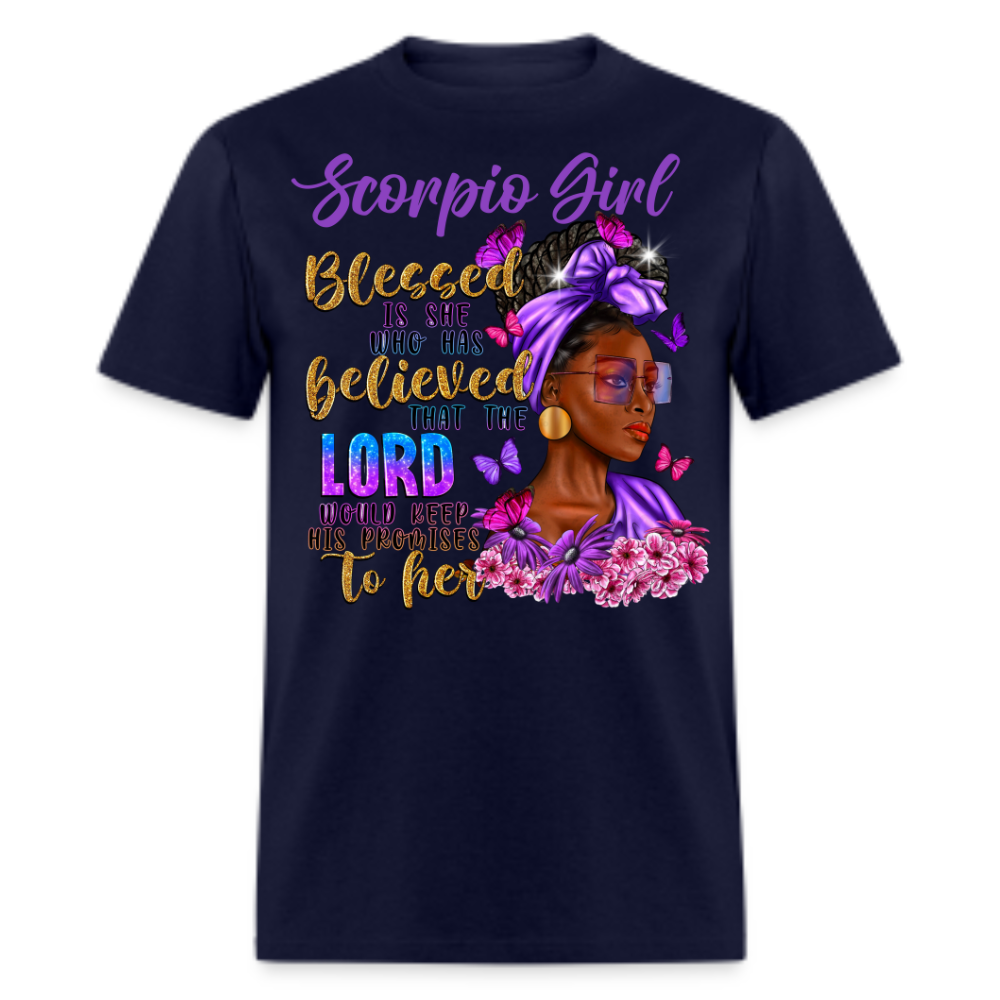 SCORPIO GIRL BLESSED UNISEX SHIRT