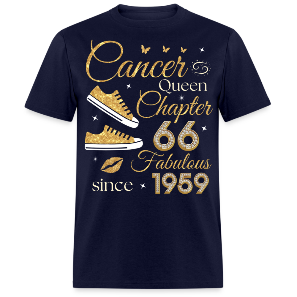 CANCER QUEEN CHAPTER 66 FAB SINCE 1959 UNISEX SHIRT