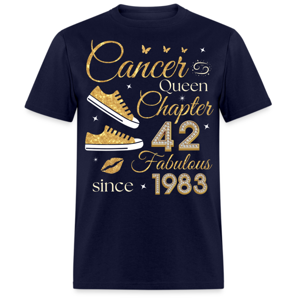 CANCER QUEEN CHAPTER 42 FAB SINCE 1983 UNISEX SHIRT