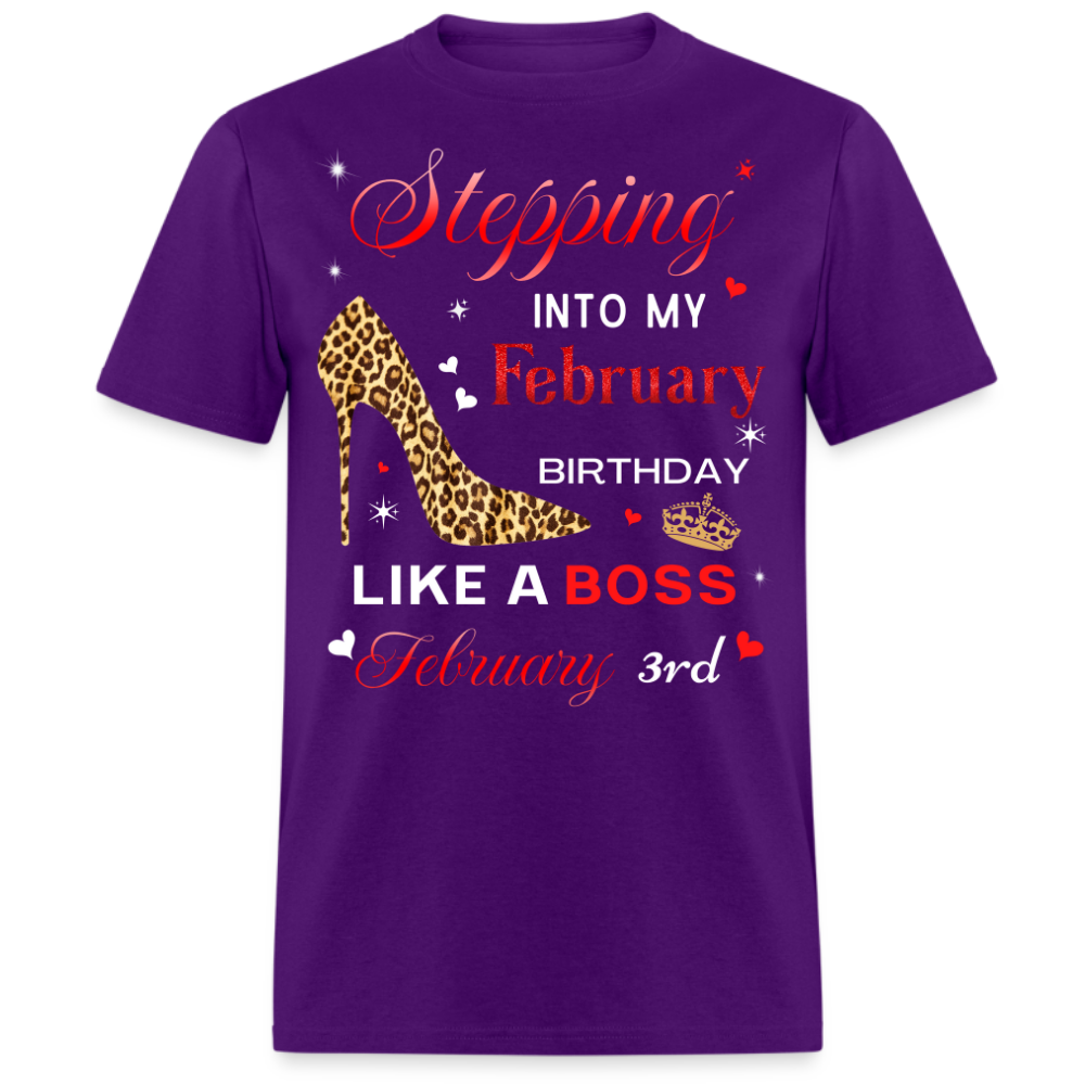 BIRTHDAY BOSS FEBRUARY 3RD