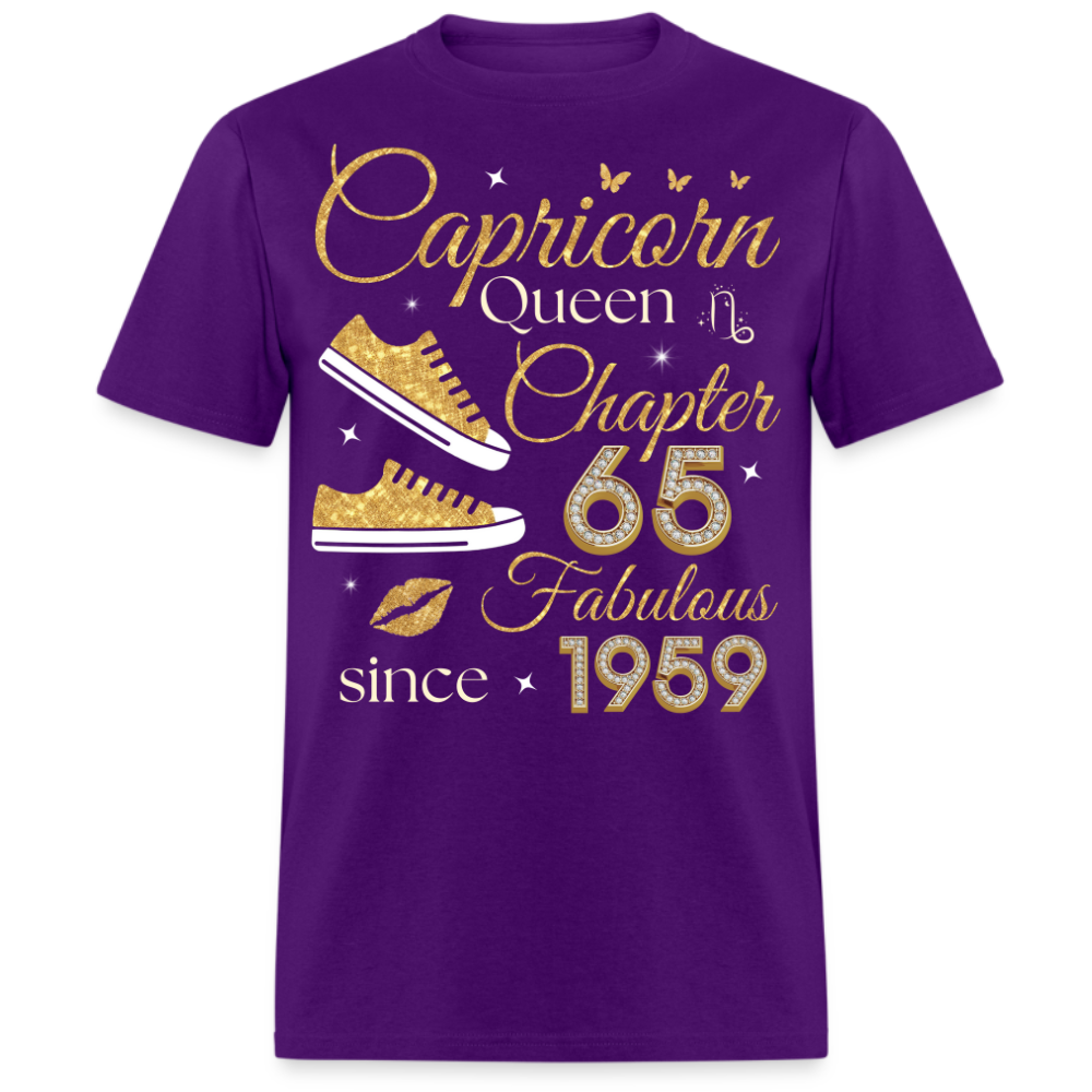 CAPRICORN QUEEN CHAPTER 65 FAB SINCE 1959 UNISEX SHIRT