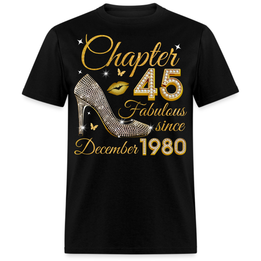 GOLDEN CHAPTER 45 FAB SINCE DECEMBER 1980 UNISEX SHIRT