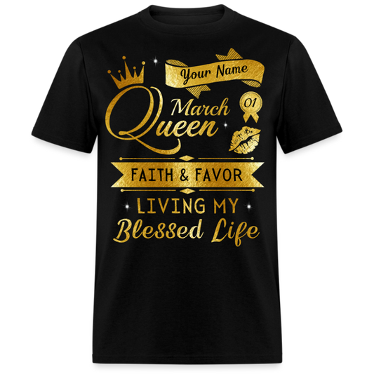 PERSONALIZABLE MARCH FAITH AND FAVOR UNISEX SHIRT