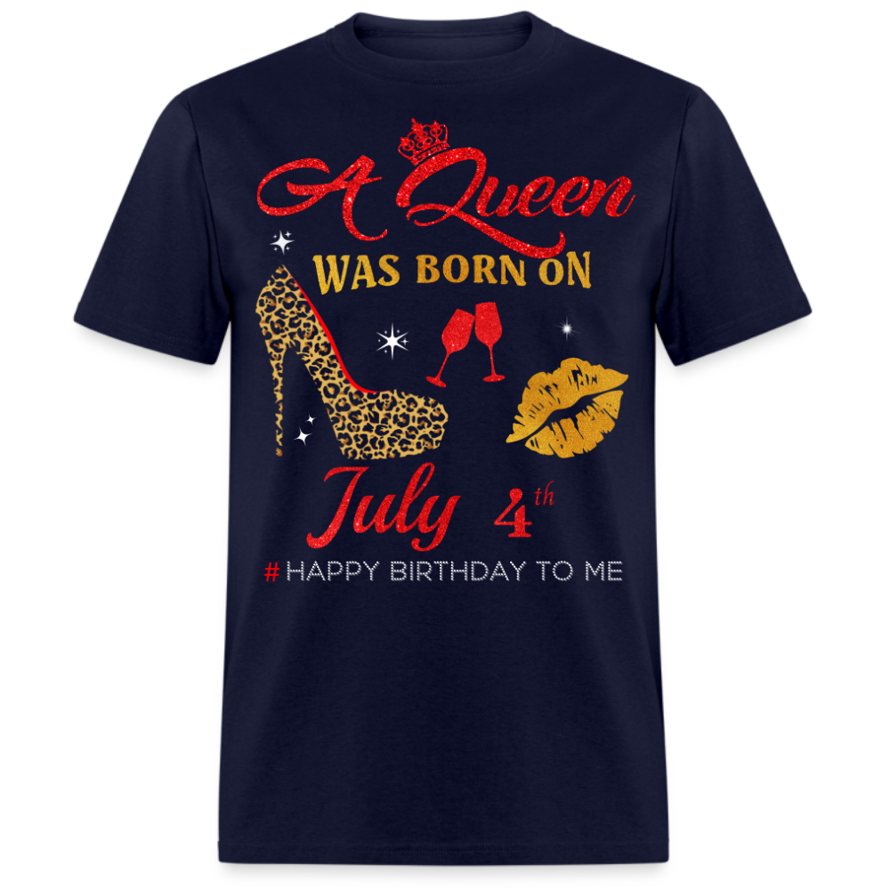 BIRTHDAY QUEEN JULY 4TH SHIRT
