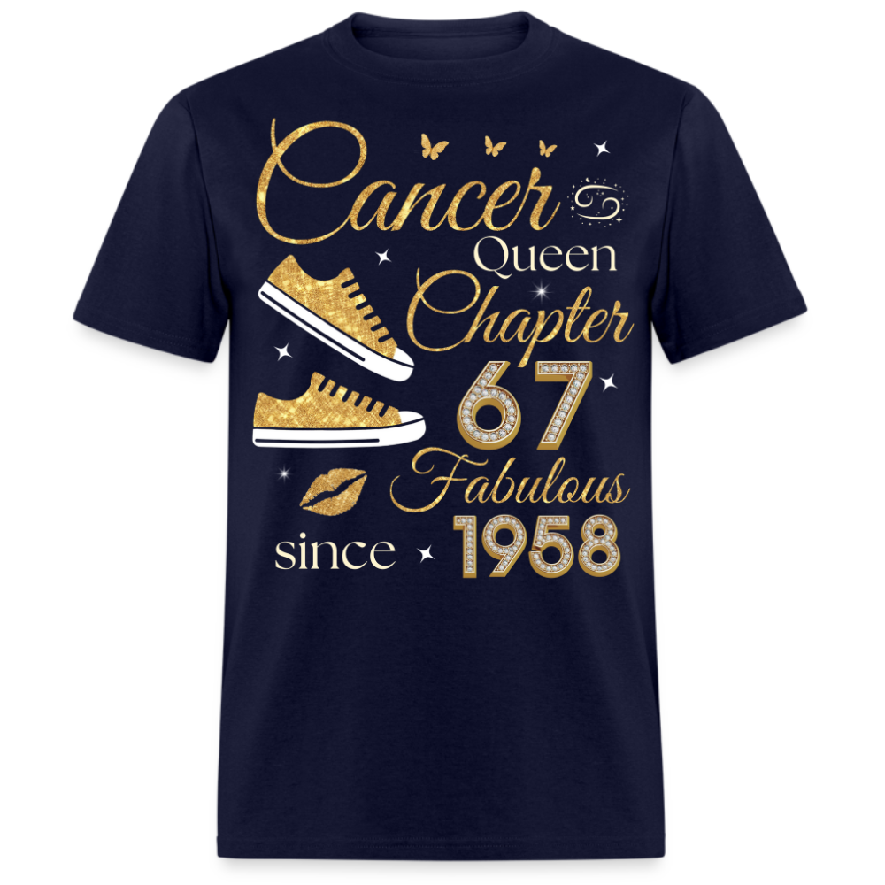 CANCER QUEEN CHAPTER 67 FAB SINCE 1958 UNISEX SHIRT