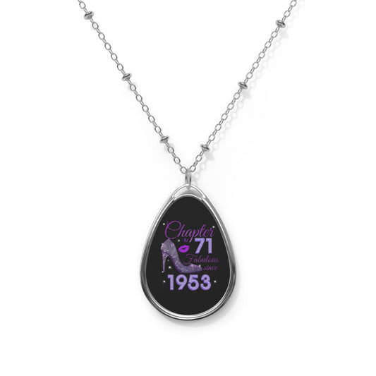 CHAPTER 71-1953 OVAL NECKLACE