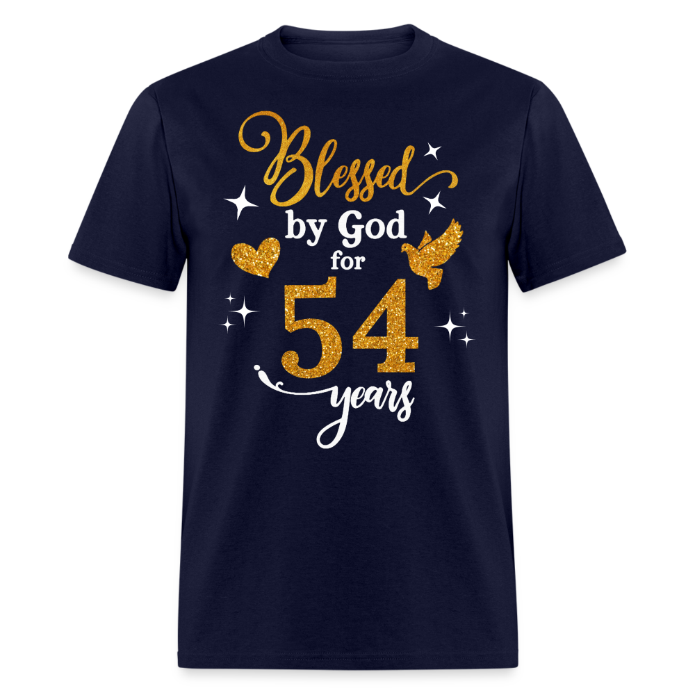 BLESSED BY GOD FOR 54 YEARS UNISEX SHIRT