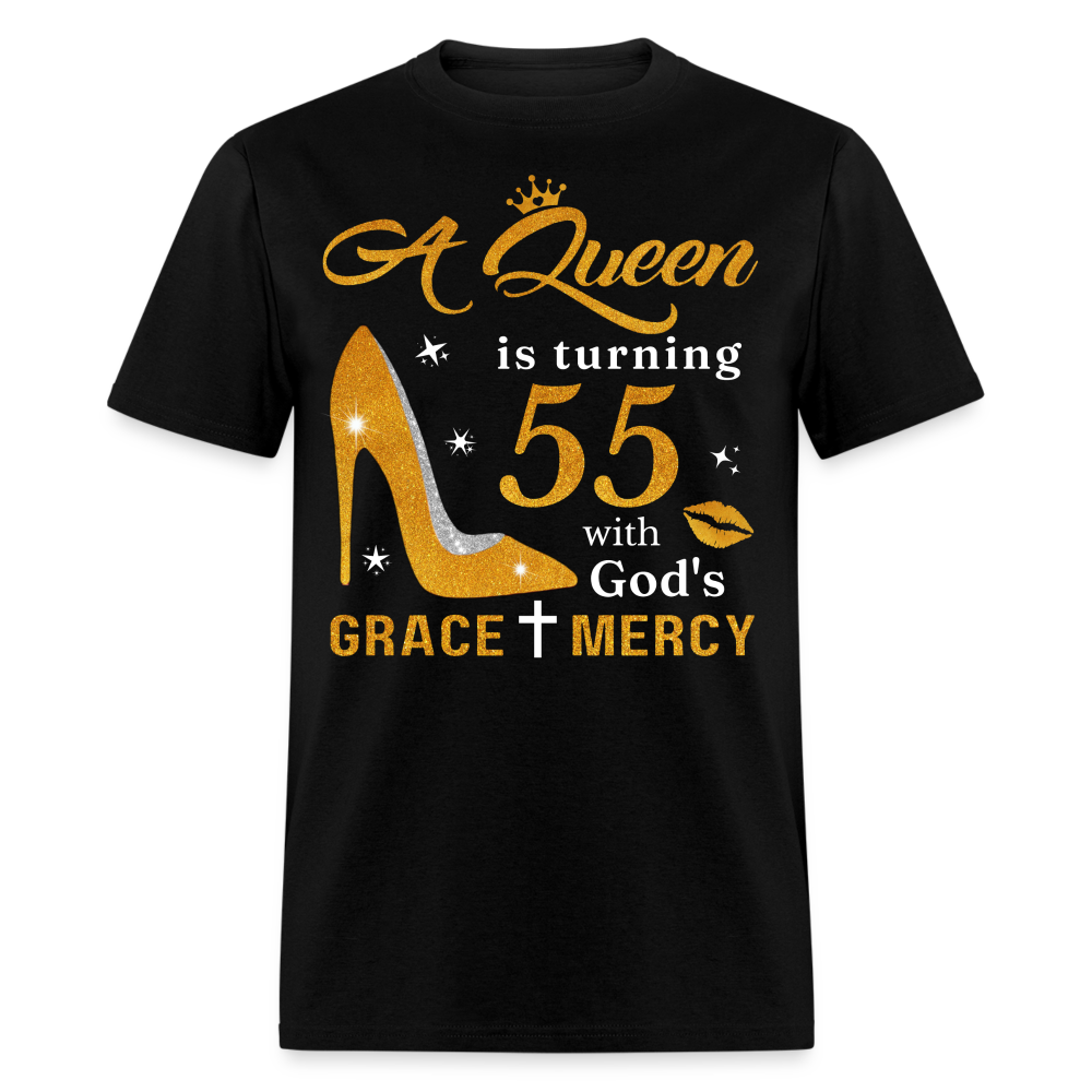 QUEEN IS TURNING 55 UNISEX SHIRT