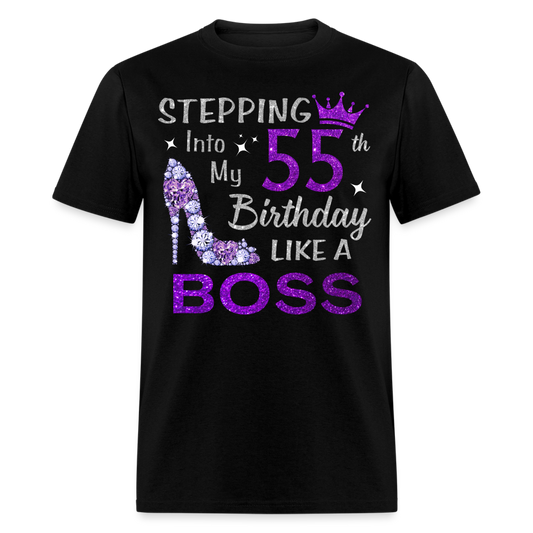 55TH BIRTHDAY BOSS UNISEX SHIRT