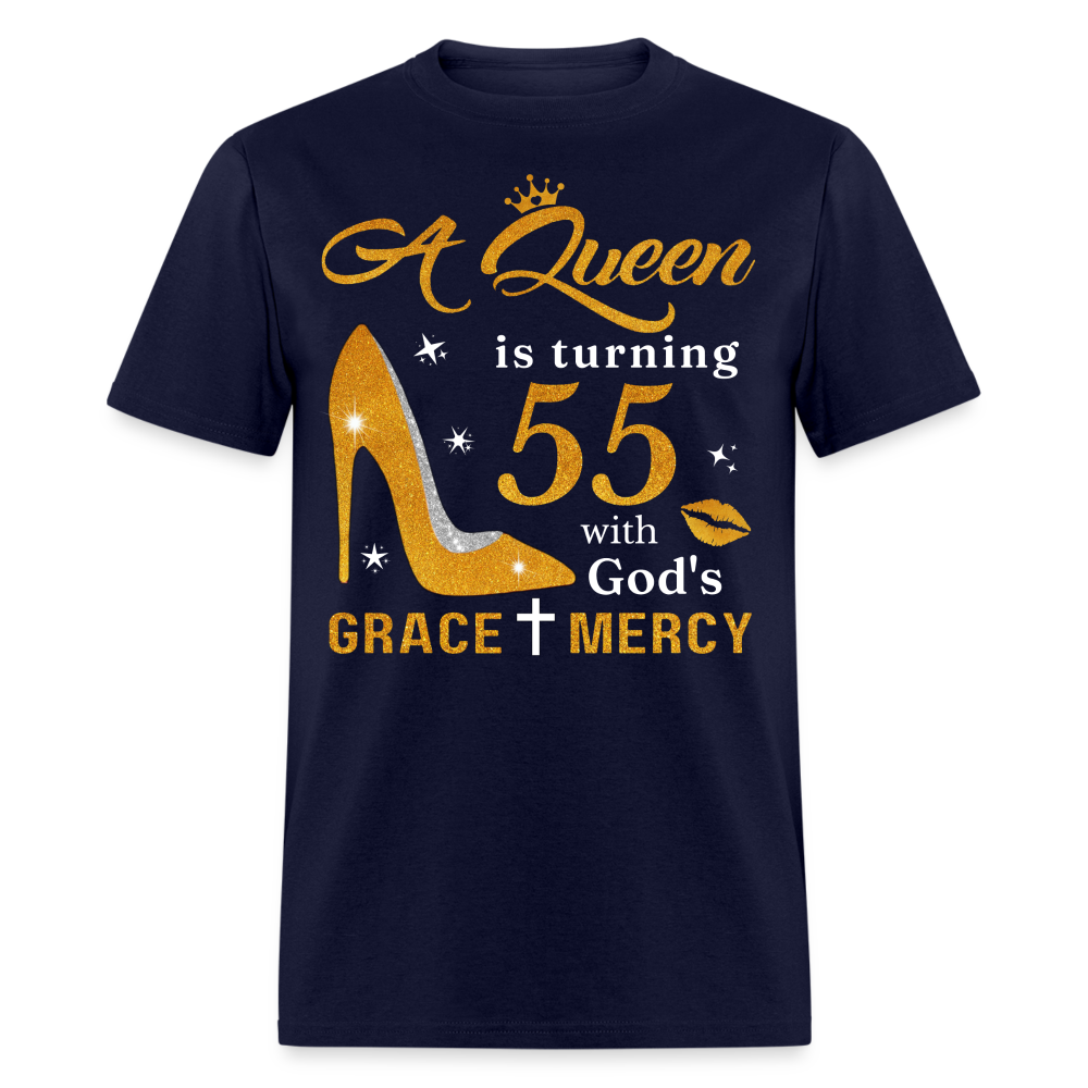 QUEEN IS TURNING 55 UNISEX SHIRT