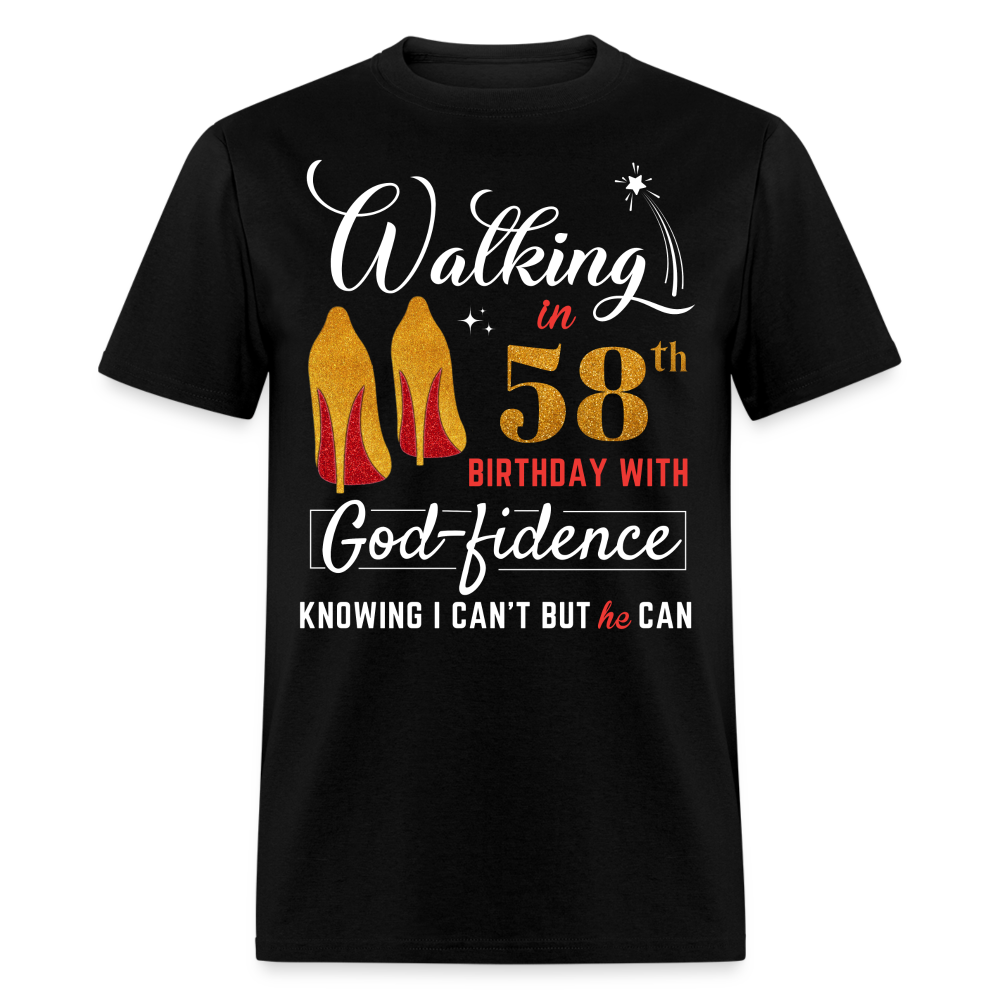 WALKING 58 GODFIDENCE UNISEX SHIRT