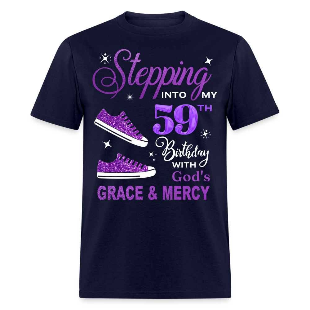 STEPPING TO MY 59TH BIRTHDAY UNISEX SHIRT