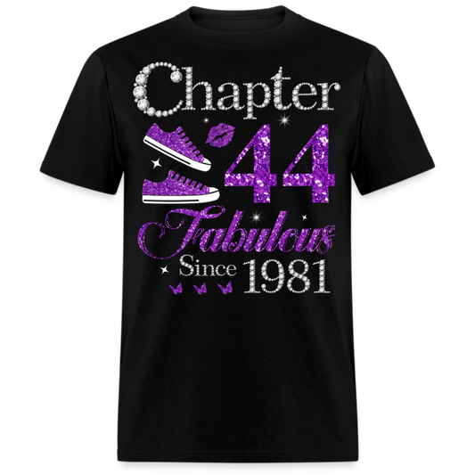 PURPLE CHAPTER 44 FAB SINCE 1981 UNISEX SHIRT