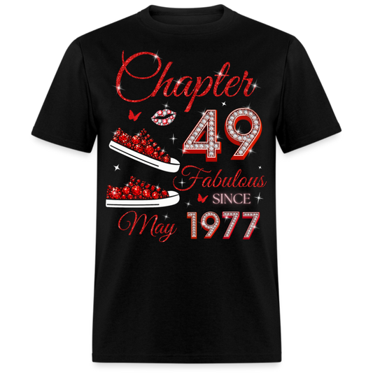 CHAPTER 49 FAB SINCE MAY 1977 (SNEAKER) UNISEX SHIRT
