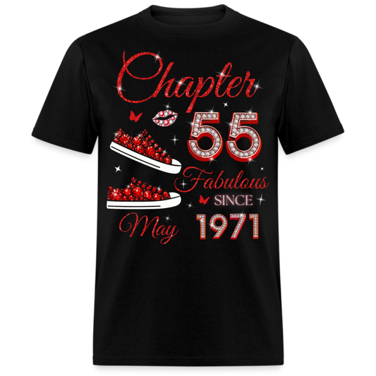 CHAPTER 55 FAB SINCE MAY 1971 (SNEAKER) UNISEX SHIRT