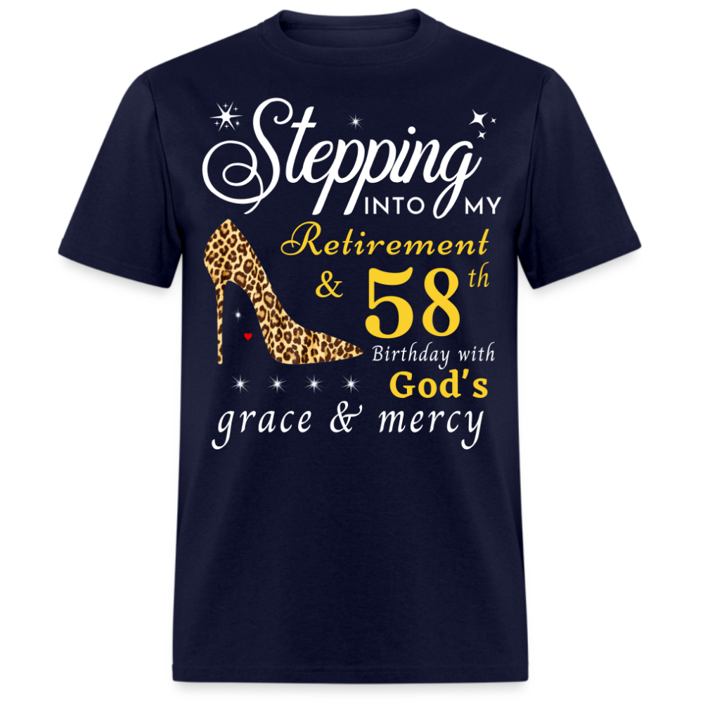 RETIREMENT 58TH BIRTHDAY UNISEX SHIRT