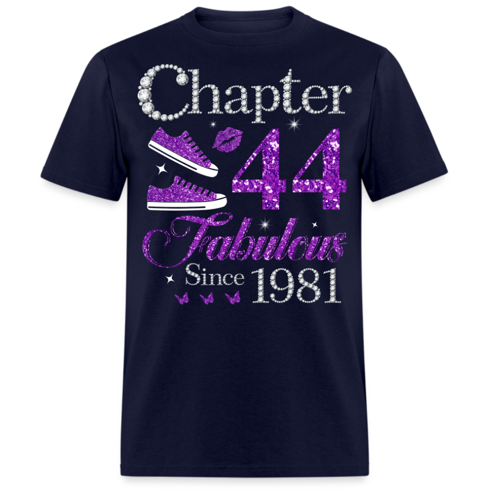 PURPLE CHAPTER 44 FAB SINCE 1981 UNISEX SHIRT