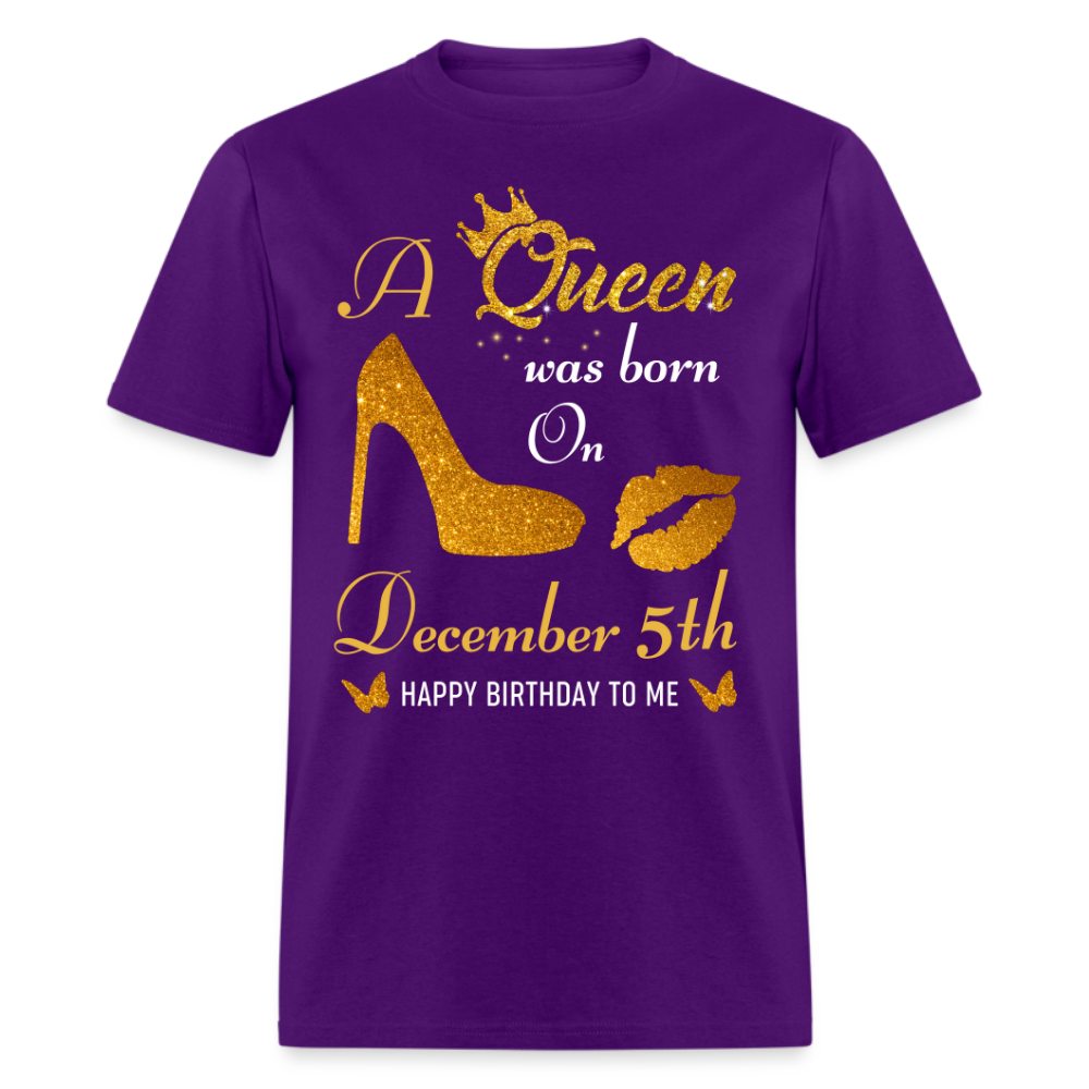 QUEEN 5TH DECEMBER UNISEX SHIRT