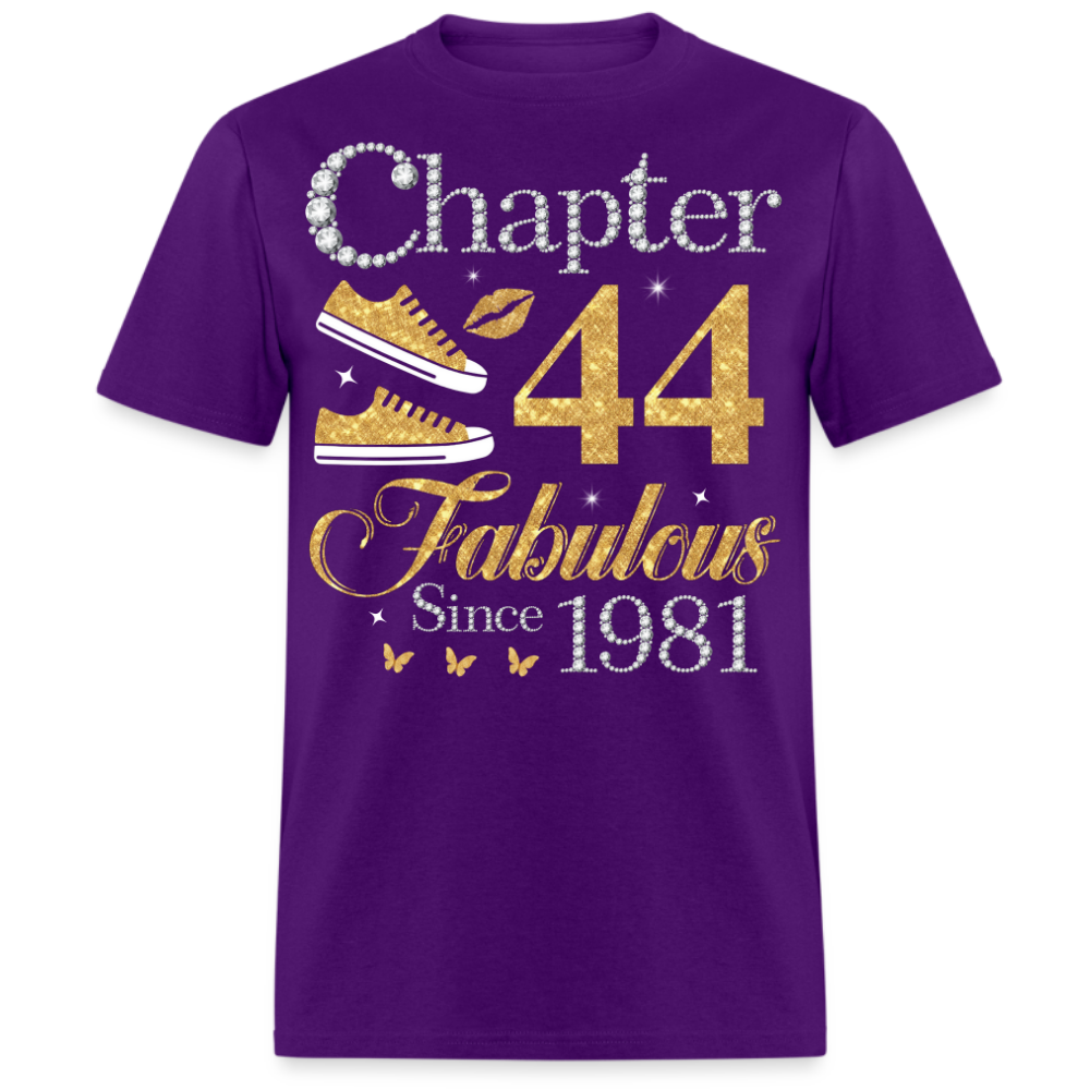 GOLDEN CHAPTER 44 FAB SINCE 1981 UNISEX SHIRT