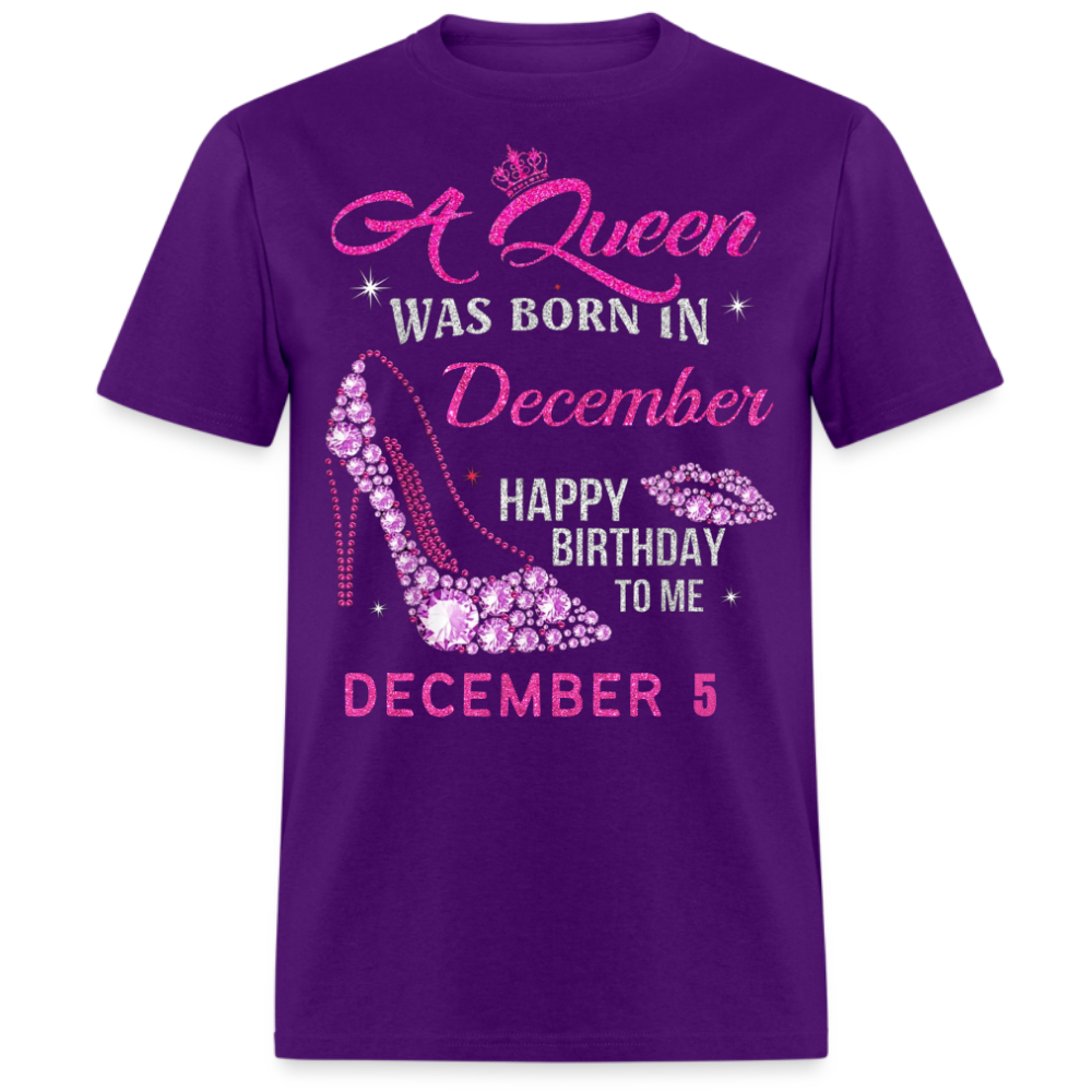 5TH DECEMBER QUEEN UNISEX SHIRT
