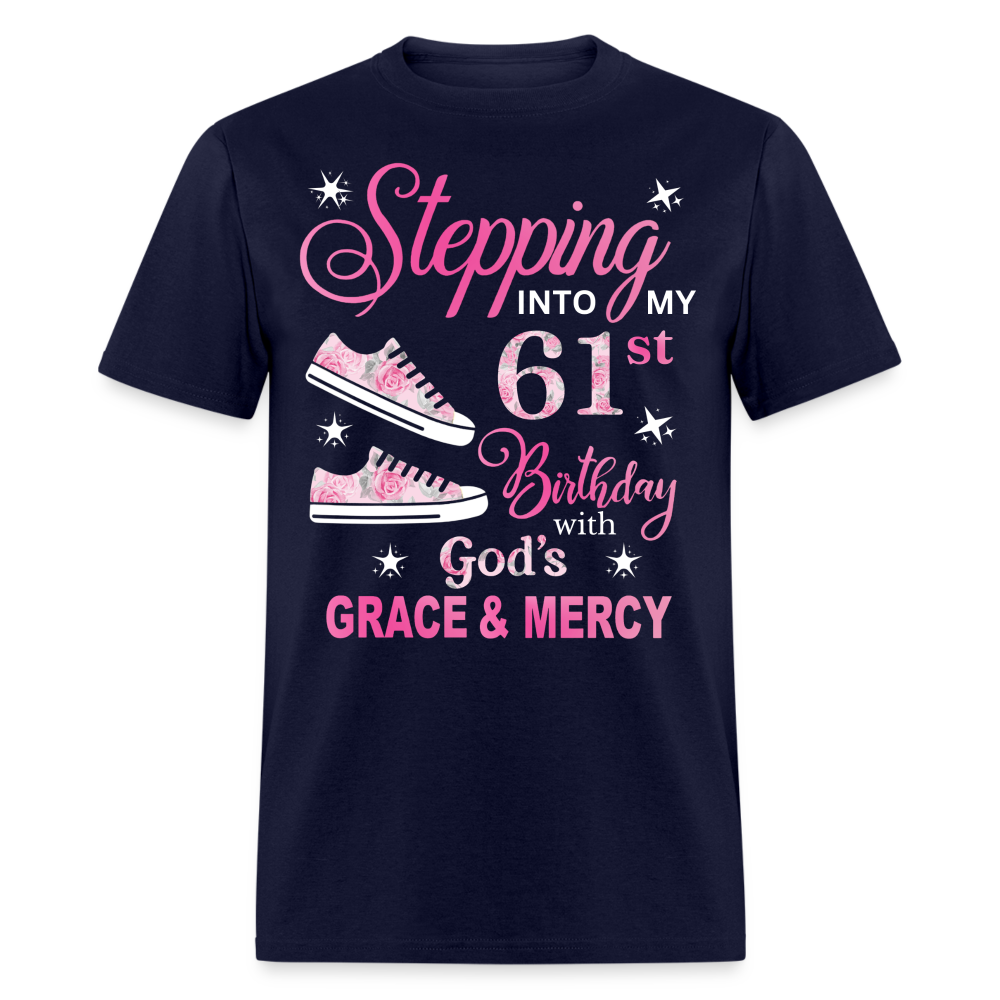 STEPPING INTO MY 61ST BIRTHDAY UNISEX SHIRT