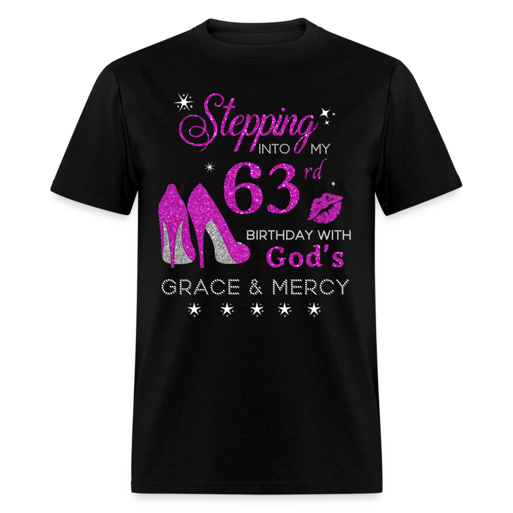 STEPPING 63RD BIRTHDAY UNISEX SHIRT