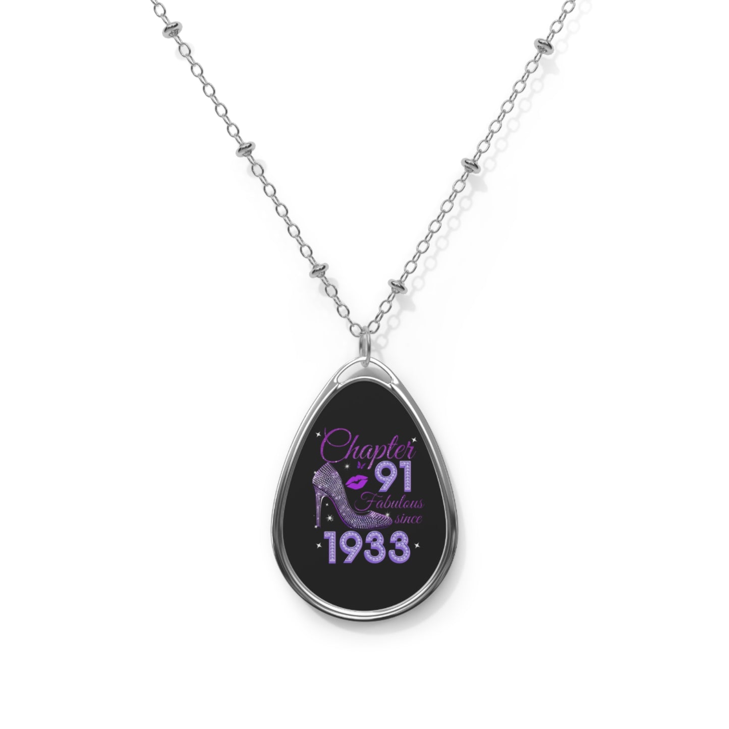 CHAPTER 91-1933 OVAL NECKLACE