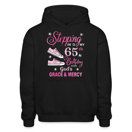 STEPPING INTO 65TH HEAVY BLEND UNISEX HOODIE