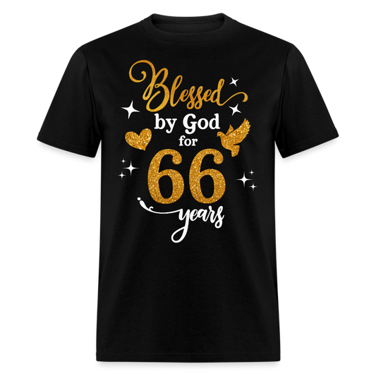 BLESSED BY GOD FOR 66 YEARS UNISEX SHIRT