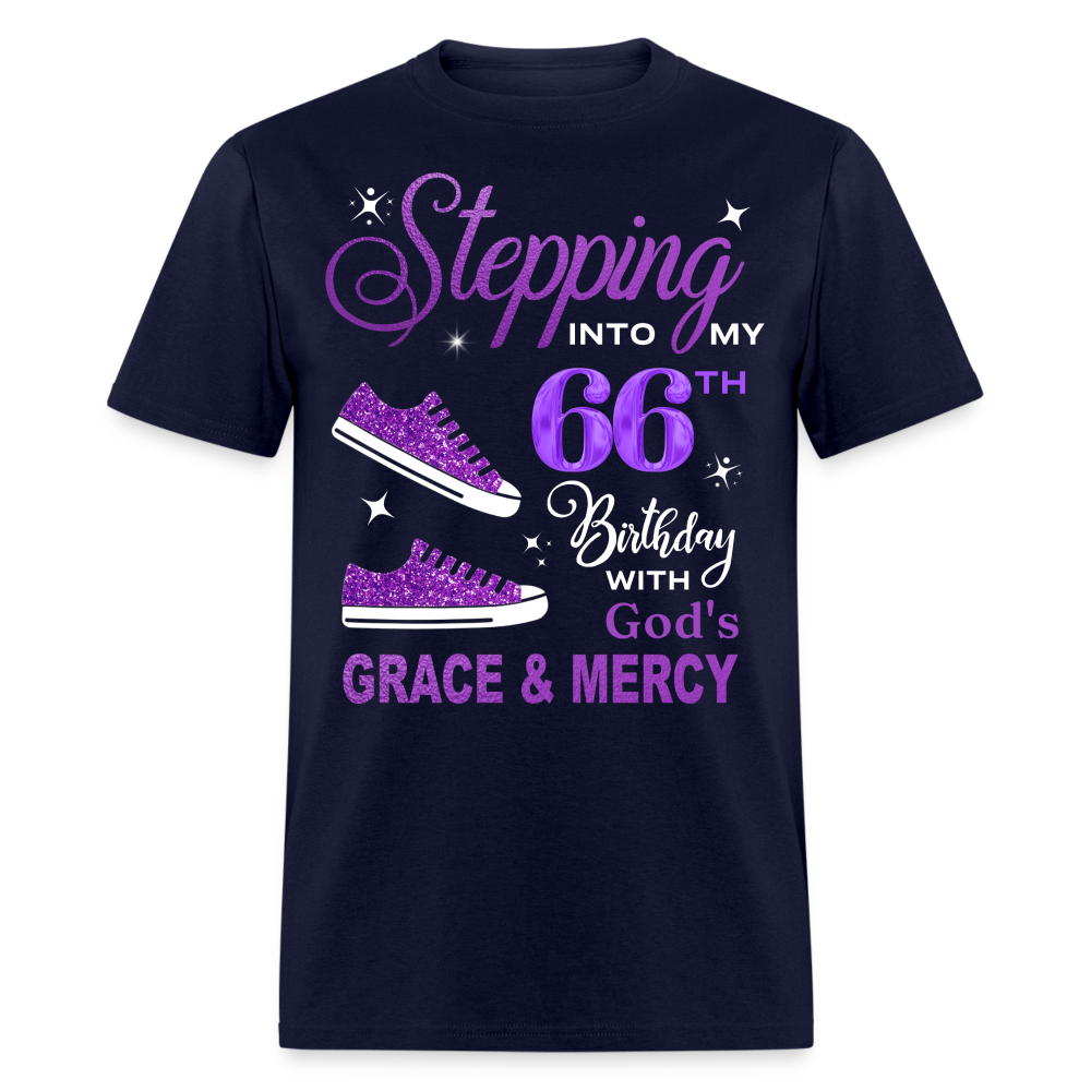 STEPPING TO MY 66TH BIRTHDAY UNISEX SHIRT