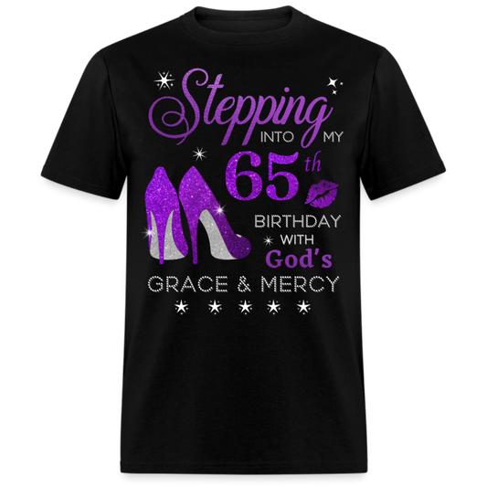65TH BIRTHDAY WITH GOD'S GRACE & MERCY UNISEX SHIRT