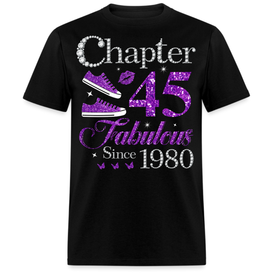 PURPLE CHAPTER 45 FAB SINCE 1980 UNISEX SHIRT