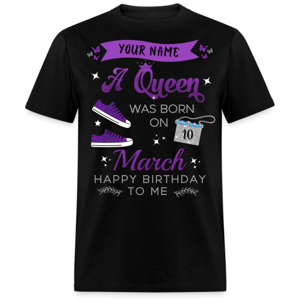 PERSONALIZABLE PURPLE MARCH QUEEN SHIRT