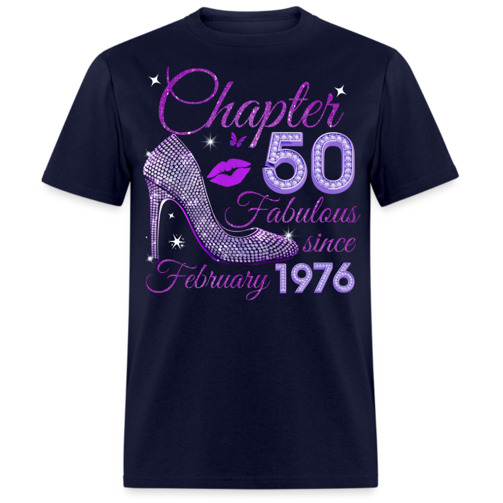 CHAPTER 50 FABULOUS SINCE FEBRUARY 1976 UNISEX SHIRT