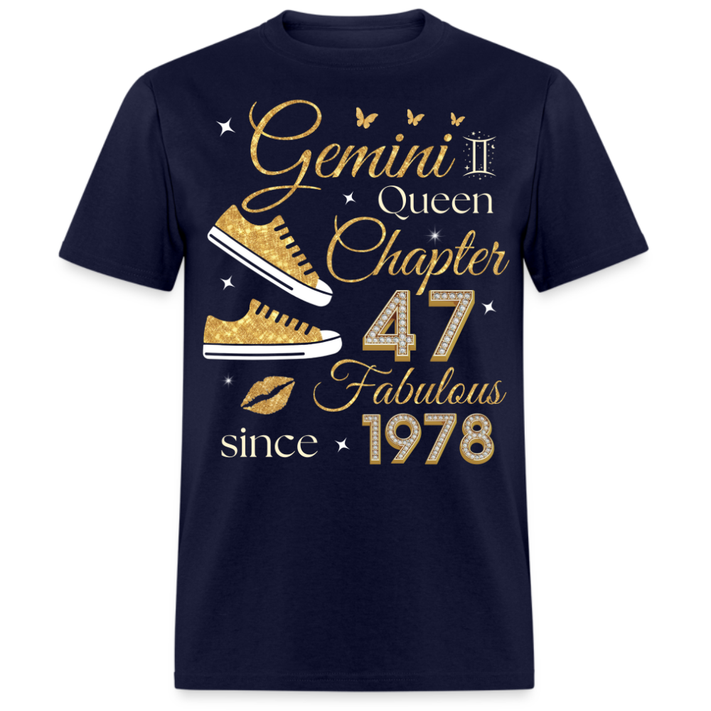 GEMINI QUEEN CHAPTER 47 FAB SINCE 1978 UNISEX SHIRT