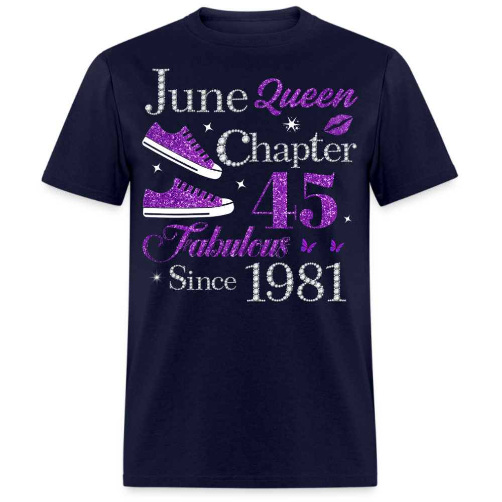 JUNE QUEEN CHAPTER 45 FAB SINCE 1981 UNISEX SHIRT