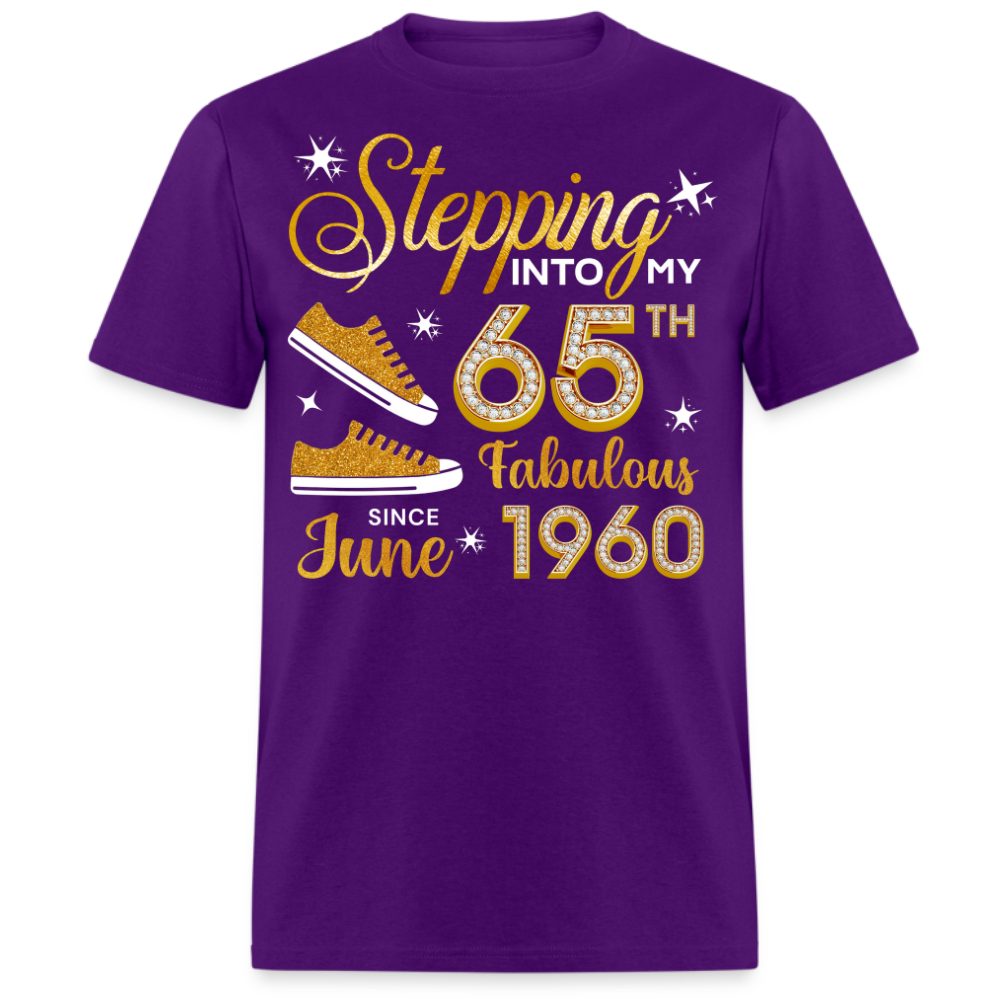 65TH FAB SINCE JUNE 1960 UNISEX SHIRT