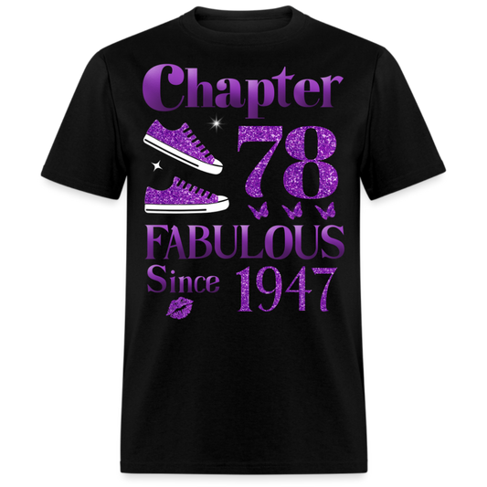 CHAPTER 78-1947 UNISEX SHIRT