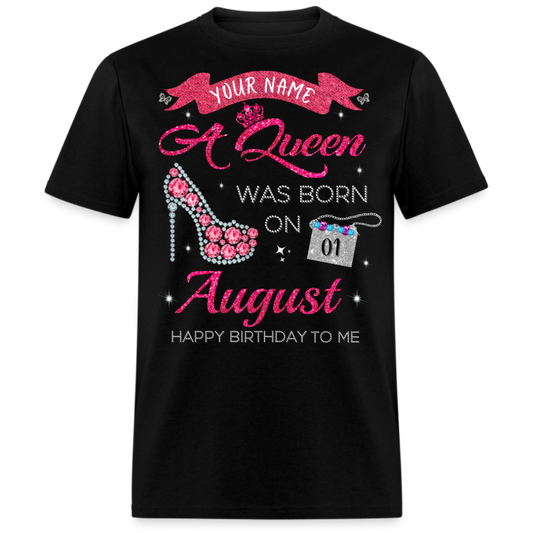 PERSONALIZABLE AUGUST QUEEN UNISEX SHIRT