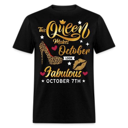 QUEEN FAB 7TH OCTOBER UNISEX SHIRT