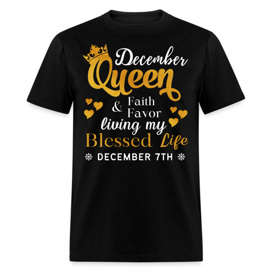 7TH DECEMBER QUEEN FAITH AND FAVOR UNISEX SHIRT