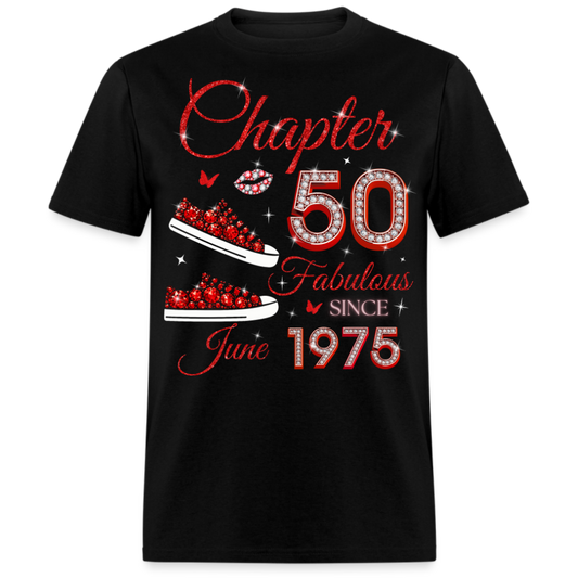 CHAPTER 50 FAB SINCE JUNE 1975 (SNEAKER) UNISEX SHIRT