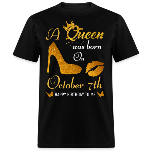 QUEEN 7TH OCTOBER UNISEX SHIRT