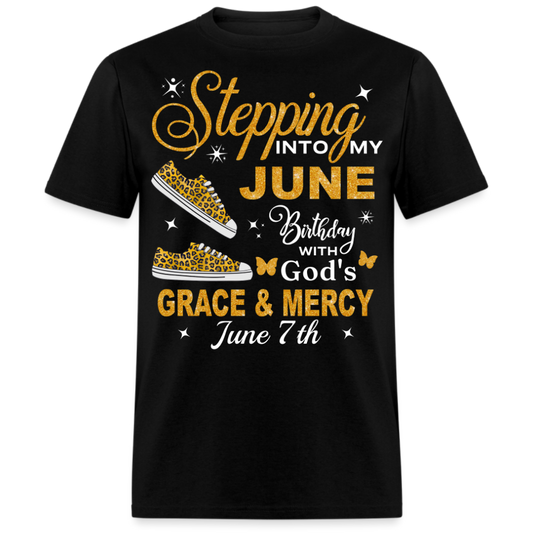 STEPPING 07 JUNE BIRTHDAY UNISEX SHIRT