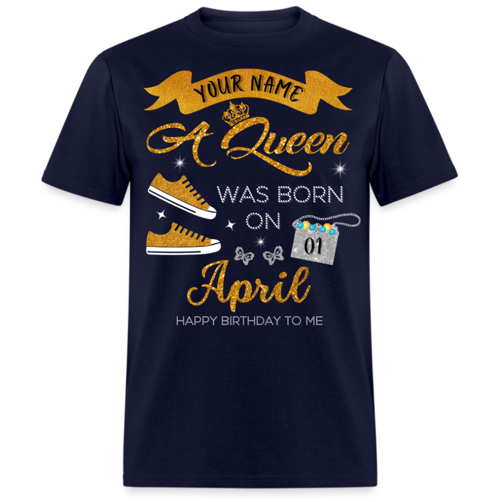 PERSONALIZABLE QUEEN APRIL SHIRT