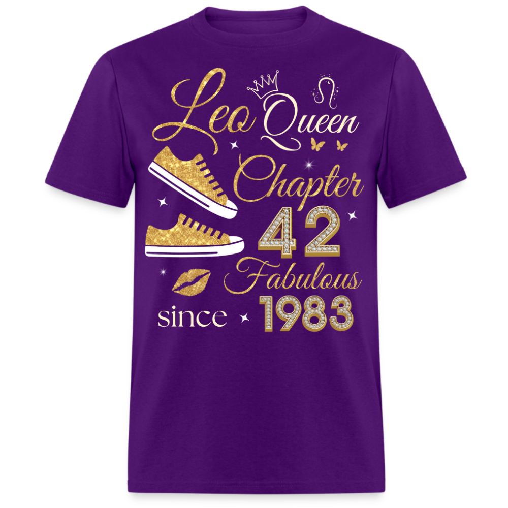 LEO QUEEN CHAPTER 42 FAB SINCE 1983 UNISEX SHIRT